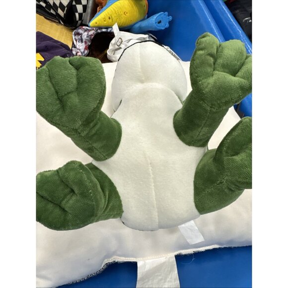 New!! 2025 Mardi Gras Krewe Of Bacchus 10 in Plush Frog - Picture 5 of 11